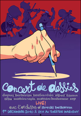 Un concert de dessins