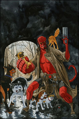 Beasts of Burden-Hellboy