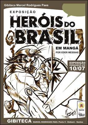 Heróis do Brasil em Mangá