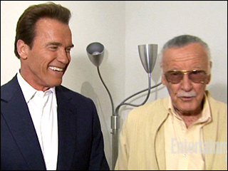 Arnold Schwarzenegger e Stan Lee