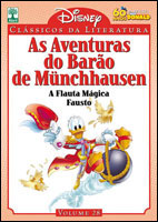 CLÁSSICOS DA LITERATURA DISNEY - VOLUME 28 - AS AVENTURAS DO BARÃO DE MÜNCHHAUSEN