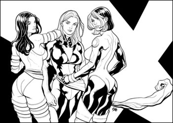 Arte de Frank Cho