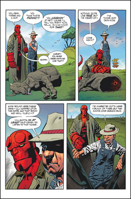 Hellboy - Buster Oakley Gets His Wish