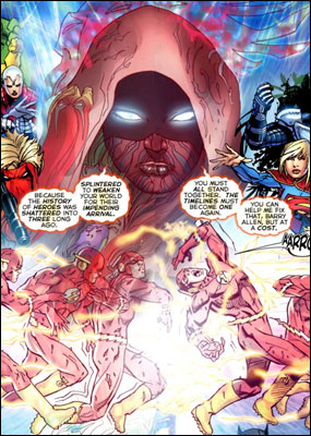 Mulher misteriosa em Flashpoint #5