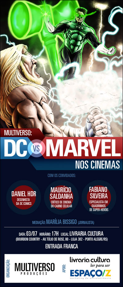 DC vs Marvel nos cinemas