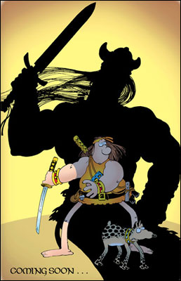 Groo versus Conan