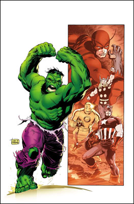 Hulk Smash Avengers