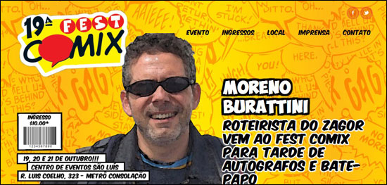 Destaque da 19ª Fest Comix