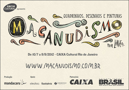 Macanudismo, quadrinhos, desenhos e pinturas de Liniers