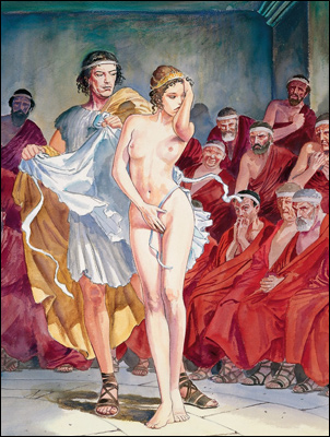 Manara - Peintre et modèle