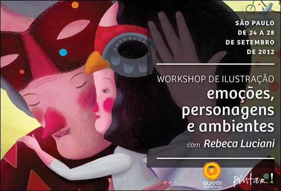 Workshp de Ilustração Emoções, Personagens e Ambientes