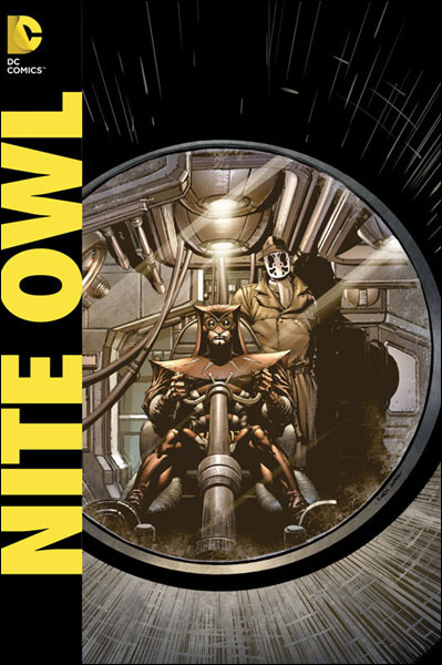 Before Watchmen - Night Owl # 2. Arte de David Finch.