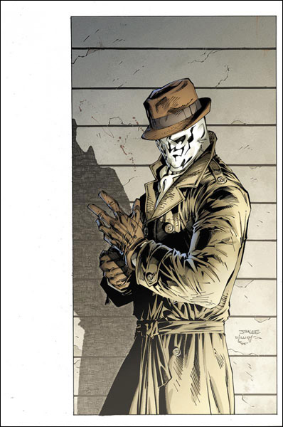 Before Watchmen - Rorschach # 1. Arte de Jim Lee.