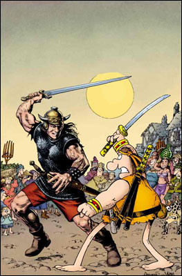 Groo vs Conan