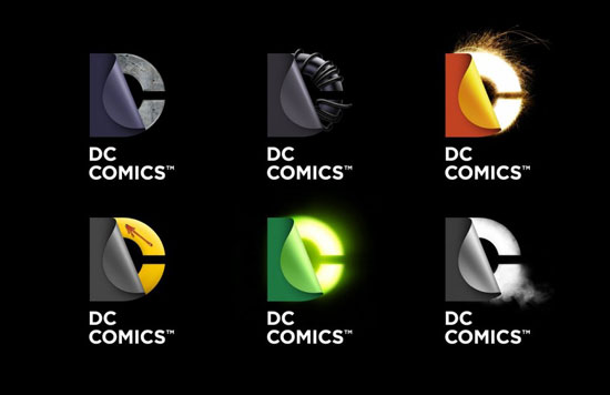 DC com seu novo logo