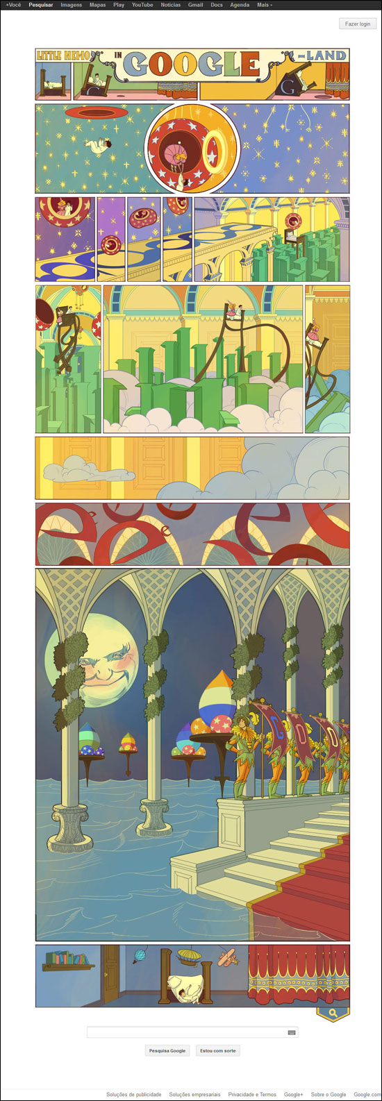 Little Nemo in Google-land