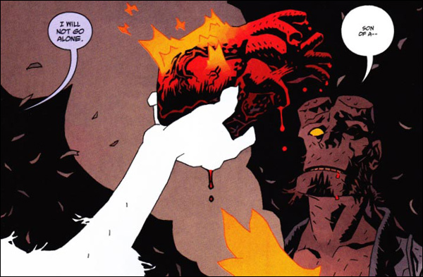 Cena de Hellboy - The Fury