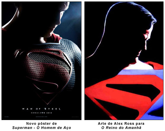 Novo cartaz de Man of Steel foi inspirado numa imagem de Alex Ross