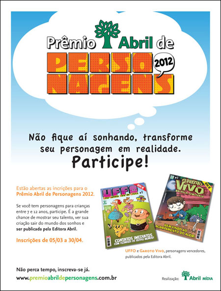 2° Prêmio Abril de Personagens