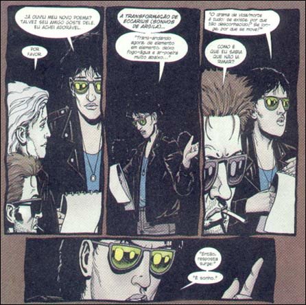 Scene from Preacher - Cassidy: Blood & Whiskey, suposedly showing Neil Gaiman Scene from Preacher - Cassidy: Blood & Whiskey, suposedly showing Neil Gaiman