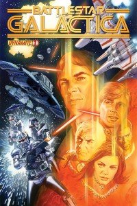 Capa de Alex Ross para Battlestar Galactica # 1