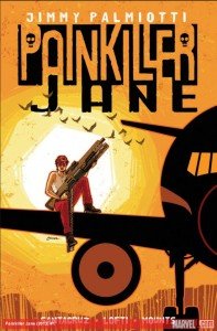 Painkiller Jane # 1, capa de Amanda Conner.
