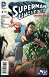 Capa de Superman Unchained # 3 - versão New 52 Superman, de Aaron Kuder e Will Quintana
