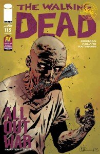 Capa alternativa de The Walking Dead # 115