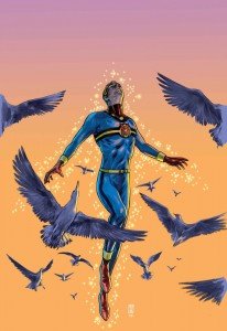 Miracleman # 1, arte de Mark Buckingham