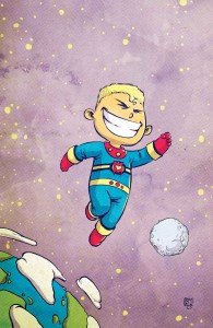 Miracleman # 1, arte de Skottie Young