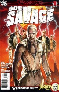 Doc Savage # 1, com aventuras de Justice Inc.