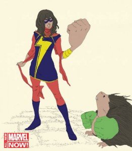 Miss Marvel, arte de Adrian Alphona