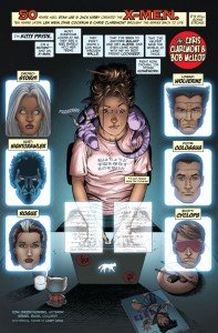 Página de X-Men - Gold # 1