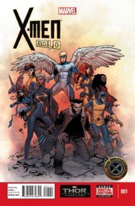 Capa de Olivier Coipel para X-Men Gold # 1