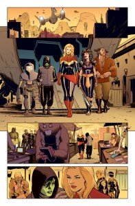 Página de Captain Marvel # 1