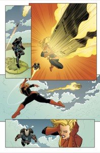 Página de Captain Marvel # 1