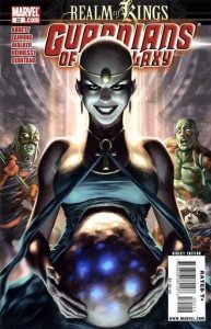 Serpente da Lua na capa de Guardians of the Galaxy # 22