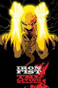 Iron Fist #1, arte de Kaare Andrews