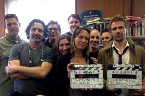 Primeiro dia de filmagens de Constantine