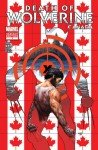 Variante canadense da capa de Death of Wolverine # 1