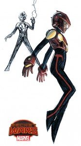 Designs de personagens para Infinity Gauntlet # 1