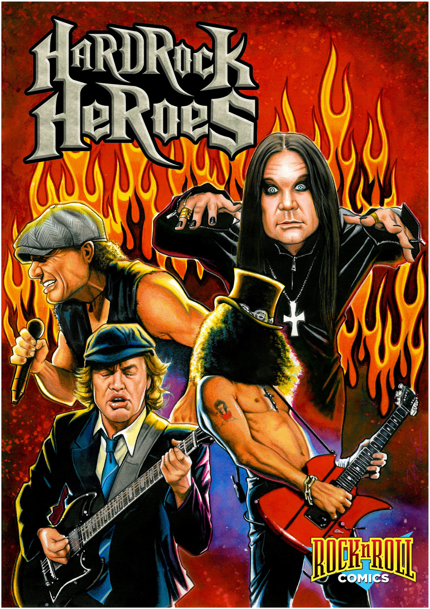 Rock'n'Roll Comics: o mundo do rock em quadrinhos - UNIVERSO HQ