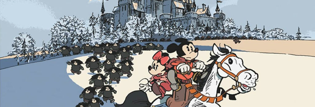 Mickey et les mille Pat, com arte de Thierry Martin
