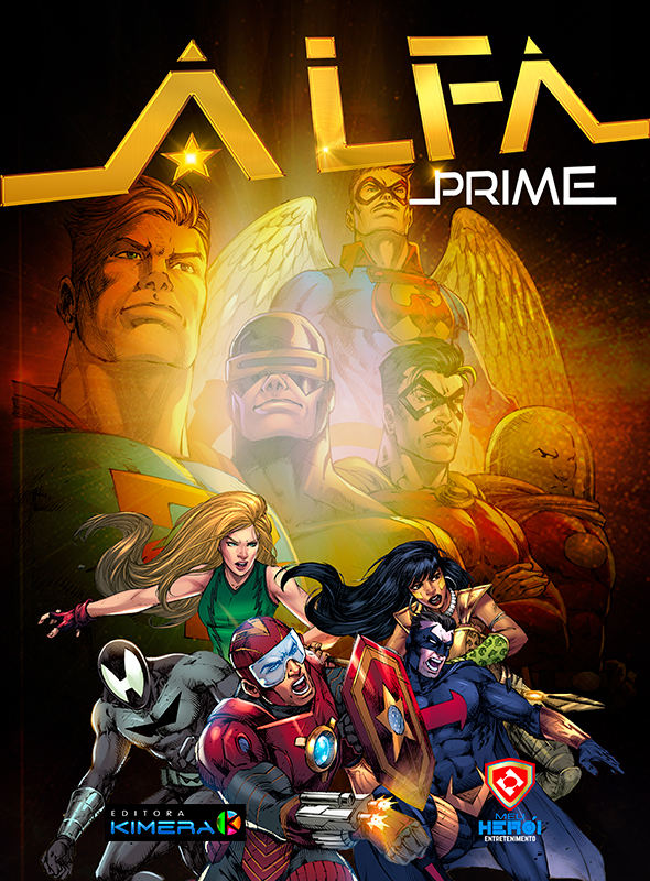 Alfa Prime: encadernado republica saga saga que reúne super-heróis