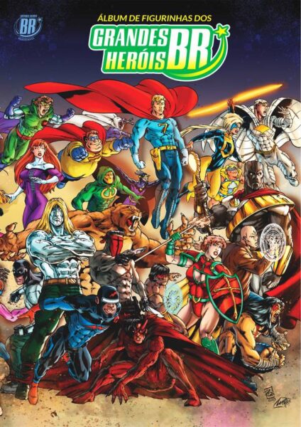 Álbum de figurinhas apresenta os super-heróis brasileiros - UNIVERSO HQ